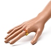 Glass Seed Beads Rings X1-RJEW-TA00008-3