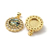 Real 18K Gold Plated Brass Pendants KK-L209-008G-04-2