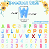 46Pcs UV Plating Opaque Acrylic Beads SACR-YW0001-98-2