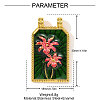 304 Stainless Steel Enamel Pendants STAS-OY003-83G-2