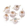 Natural Cultured Freshwater Pearl Pendants PEAR-I005-22-1
