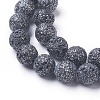 Natural Lava Rock Beads Strands X-G-F592-04A-8mm-3