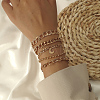 5Pcs 5 Styles Iron Chain Bracelets for Women BD6032-1