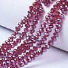 Electroplate Glass Beads Strands LS-EGLA-A034-T3mm-A02-1