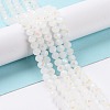 Electroplate Glass Beads Strands EGLA-A044-J1mm-L05-5