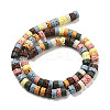 Natural Lava Rock Dyed Beads Strands G-K375-G08-01-3