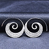 304 Stainless Steel Pendants Earrings EJEW-B042-09P-1