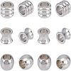 70Pcs 7 Style 201 Stainless Steel European Beads OPDL-UN0001-05-8