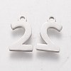 Tarnish Resistant 201 Stainless Steel Charms STAS-Q201-T408-2-2