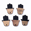 Resin & Walnut Wood Pendants LS-RESI-N025-011A-B04-1
