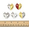 10 Sets Spray Painted Alloy Split Pendants FIND-FS0004-20-5