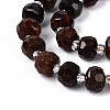 Natural Orange Garnet Beads Strands G-T144-A01-05-4