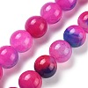 Natural Multi-Color Agate Beads Strands G-A261-B01-14mm-2