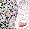 644Pcs Alloy & Acrylic & ABS Plastic Imitation Pearl Cabochons MRMJ-SP0001-13-3