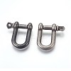 304 Stainless Steel Screw D-Ring Anchor Shackle Clasps STAS-E446-30B-AS-1