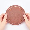 PU Leather Flat Round Bag Bottom FIND-CA0001-11J-3