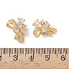 Brass Micro Pave Cubic Zirconia Pendants KK-Z136-51G-3