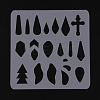 Plastic Cutting Stencils Making Templates DIY-D025-G01-2