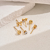 3 Pairs Bowknot 201 Stainless Steel Stud Earring Sets FG5977-1-2