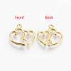 Tibetan Style Alloy Pendants LS-TIBEP-21057-G-RS-1