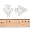 304 Stainless Steel Etched Metal Embellishments Pendants STAS-A113-02P-3