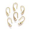 Brass Earring Hooks KK-E779-02G-2