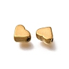 Valentine's Day 304 Stainless Steel Spacer Beads STAS-L315-075G-10-2