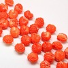 Synthetic Gemstone Coral Beads Strands X-CORA-L030-02-1