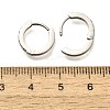 304 Stainless Steel Micro Pave Cubic Zirconia Huggie Hoop Earrings EJEW-C096-01I-P-3