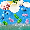 25Pcs 5 Styles Mini Tortoise & Duck Resin Display Decorations RESI-YW0001-61-7