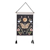 Bohemia Style Cloth Wall Hanging Tapestry HJEW-E003-01R-1