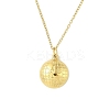 Ion Plating(IP) 304 Stainless Steel Pendant Necklaces for Women NJEW-B080-11G-1