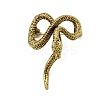 Retro Antique Golden Animal Alloy Brooches for Backpack Clothes JEWB-S040-02E-AG-1