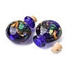 Handmade Lampwork Perfume Bottle Pendants LAMP-H072-01E-2