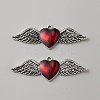 Alloy Enamel Pendants LS-FIND-WH0156-43D-2