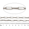 304 Stainless Steel Paperclip Chains CHS-A016-40P-A-2