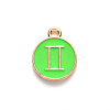 Alloy Enamel Pendants LS-X-ENAM-S124-01A-06I-2