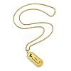 Constellation 304 Stainless Steel Micro Pave Clear Cubic Zirconia Wheat Chain Pendant Necklaces for Women Men LS-NJEW-U007-01A-2