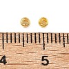 Brass Crimp Beads KK-S509-01G-04-3