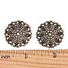 Brass Vintage Filigree Findings KKC-Q006-AB-3