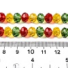 Transparent Glass Beads Strands GLAA-T023-08C-5
