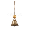 Iron Bell Pendant Decoration HJEW-JM02235-03-1