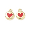 Alloy Enamel Pendants FIND-D044-12G-02-1