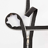 Nylon Closed-end Zipper and Zinc Alloy Zipper Sliders Zipper Head DIY-BC0011-65-6