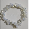 Opalite Chips Beaded Stretch Bracelet for Women PW-WG72437-15-1