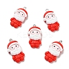 Christmas Opaque Resin Pendants RESI-G043-A03-1
