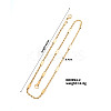 4MM 304 Stainless Steel Rope Chain Necklaces for Trendy Street Style Fashion JK6296-2-1