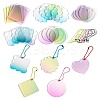 20Pcs 10 Style Acrylic Blank Pendants DIY-CJC0002-012-2