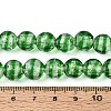 Handmade Foil Glass Beads Strands FOIL-N033-05D-4