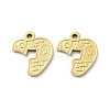 304 Stainless Steel Charms STAS-L022-034G-1